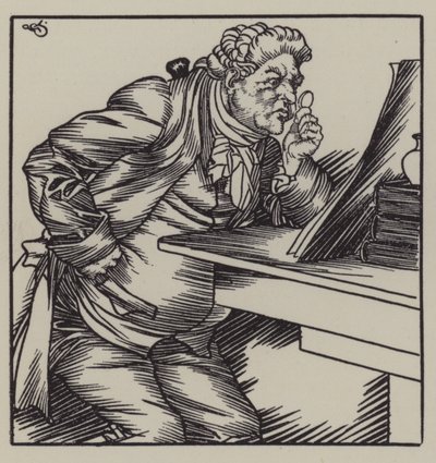 Illustration für The Essays of Elia von Charles Lamb von A. Garth Jones