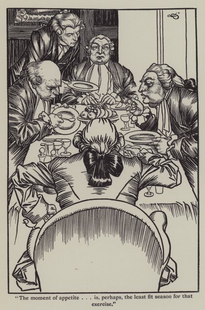 Illustration für The Essays of Elia von Charles Lamb von A. Garth Jones