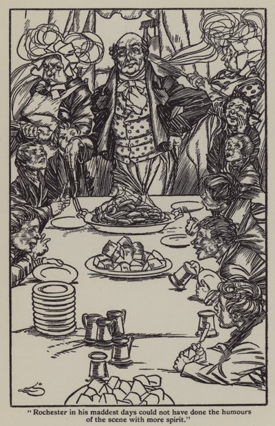 Illustration für The Essays of Elia von Charles Lamb von A. Garth Jones