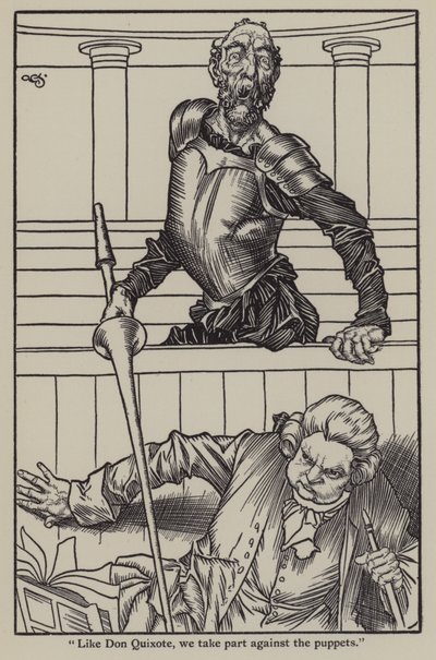 Illustration für Die Essays von Elia von Charles Lamb von A. Garth Jones