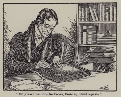 Illustration für The Essays of Elia von Charles Lamb von A. Garth Jones