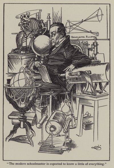 Illustration für The Essays of Elia von Charles Lamb von A. Garth Jones