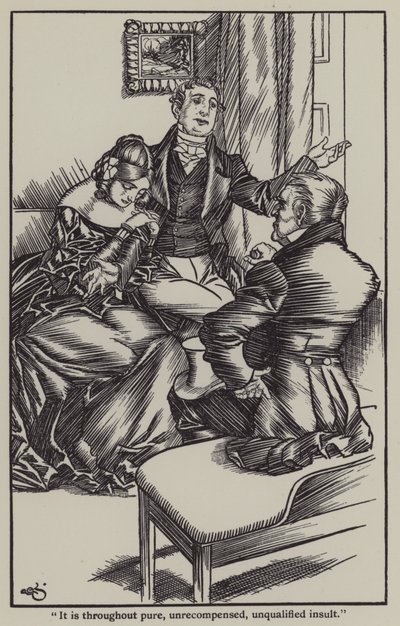 Illustration für The Essays of Elia von Charles Lamb von A. Garth Jones