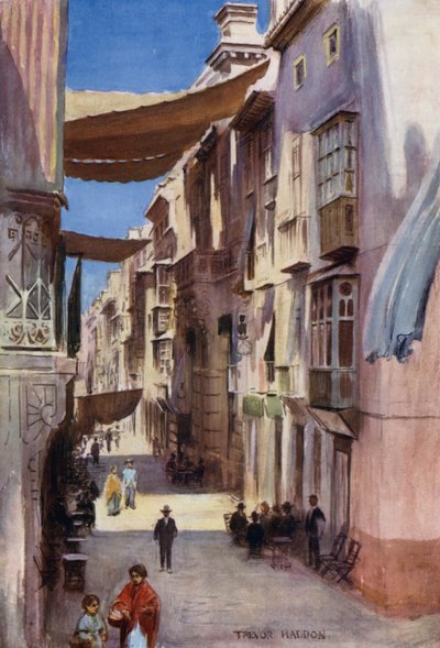 Eine Straße in Murcia von A. Trevor Haddon