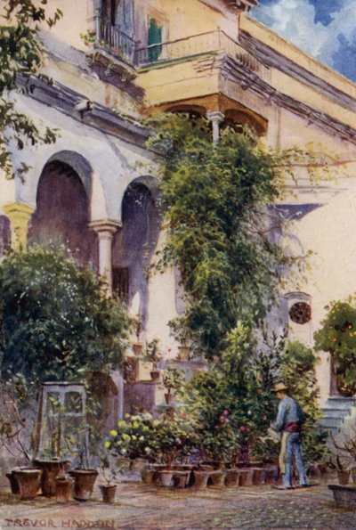 Sevilla, Gärten des Alcazar von A. Trevor Haddon