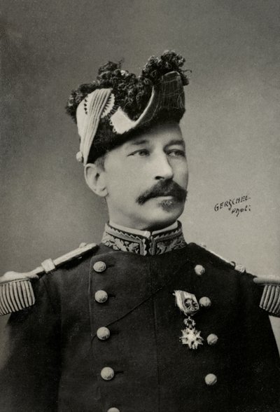 Porträt des Generals Andre Louis von Aaron Gerschel