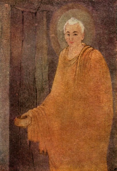 Buddha als Bettelmönch von Abanindranath Tagore