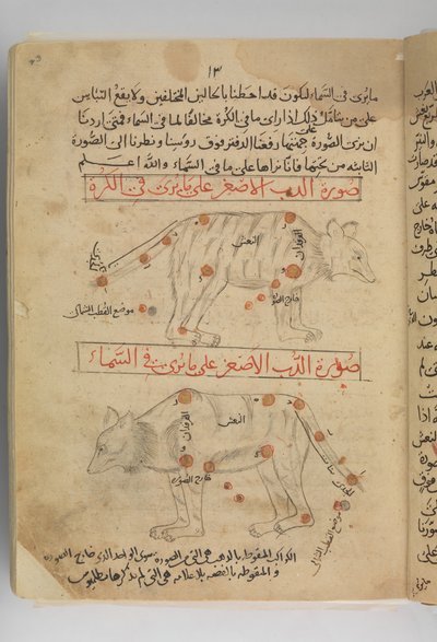 Kitab suwar al-kawakib al-thabita Buch der Bilder der Fixsterne von Abd al Rahman al Sufi