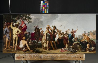 Krönungsszene von Abraham Bloemaert