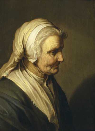 Alte Frau von Abraham Bloemaert