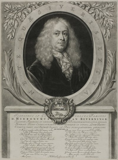 Porträt von D. Hieronymus van Beverningk von Abraham Blooteling