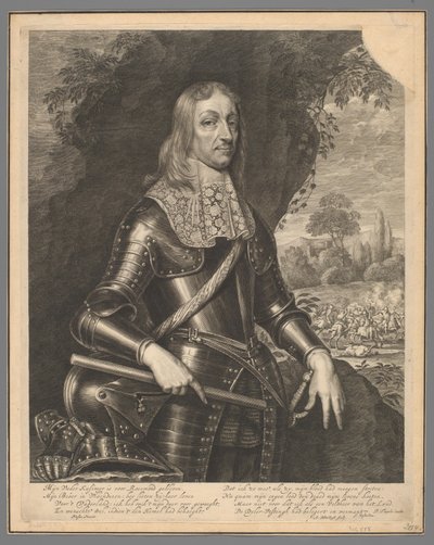Porträt von Willem Frederik, Graf von Nassau-Dietz von Abraham Bloteling
