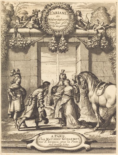 Titelseite zu Jean Desmarets