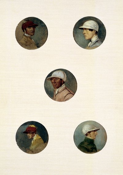 Studien von Jockeys von Abraham Cooper