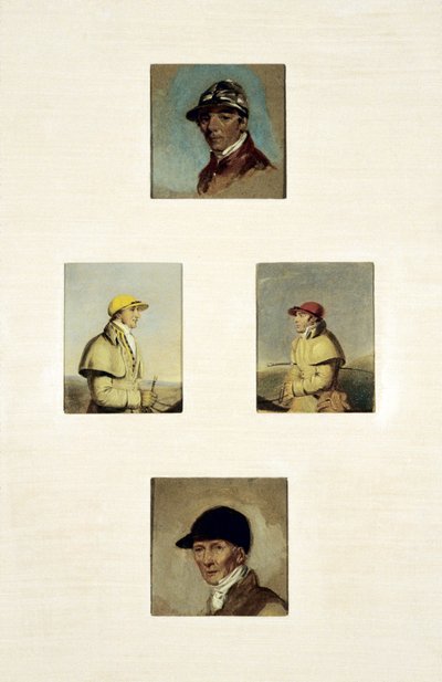 Studien von Jockeys von Abraham Cooper