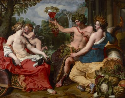 Ceres, Bacchus und Venus von Abraham Janssens