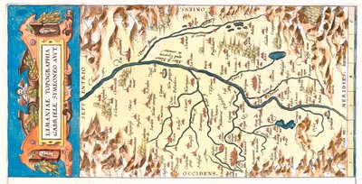 Auvergne, Frankreich von Abraham Ortelius