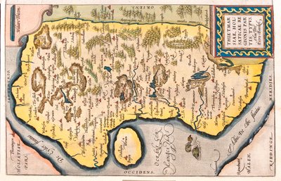 Schleswig-Holstein, Deutschland von Abraham Ortelius