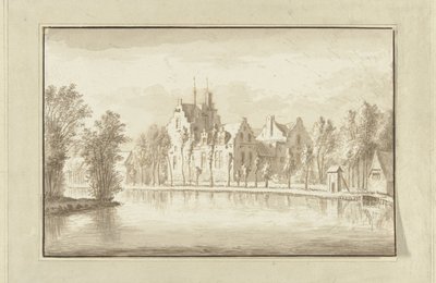 Huis Kostverloren an der Amstel von Abraham Rademaker