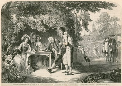 Goldschmied im White Conduit House, Islington, London von Abraham Solomon