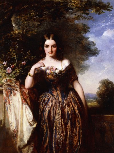 Porträt von Mrs. J. Hardcastle, geb. Anne Capper von Abraham Solomon