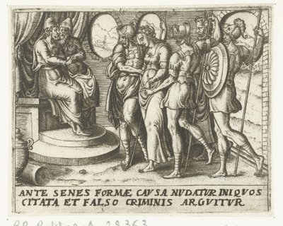Susanna vor den Richtern von Abraham de Bruyn