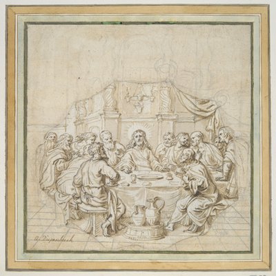 Das letzte Abendmahl von Abraham van Diepenbeeck