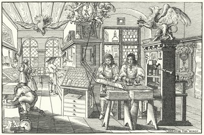 Druckerwerkstatt von Abraham van Werdt