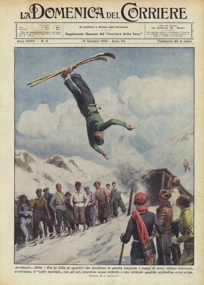 Akrobatik? 1934 von Achille Beltrame