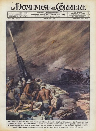 Alarm in der Wüste von Achille Beltrame