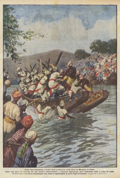 Wie der Frühlingsanfang im Staat Manipur in Indien gefeiert wird von Achille Beltrame