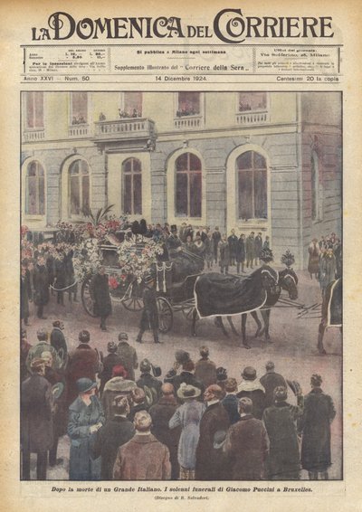 Nach dem Tod eines großen Italieners von Achille Beltrame