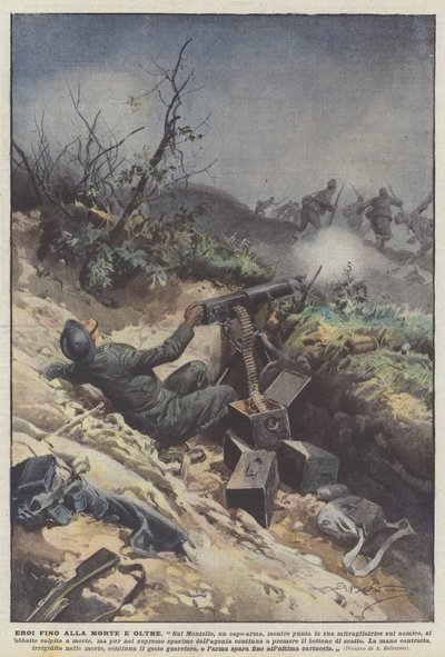 Helden Bis Zum Tod Und Darüber Hinaus von Achille Beltrame