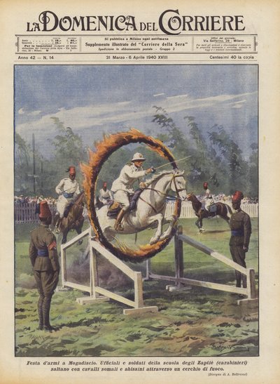 Waffenfest in Mogadischu von Achille Beltrame