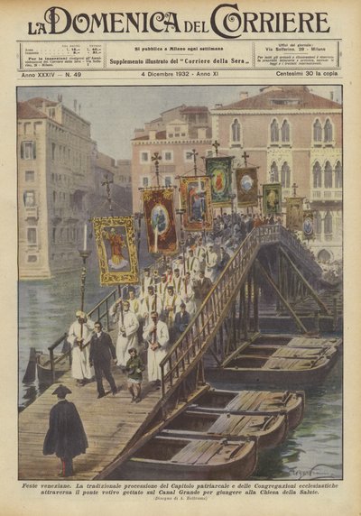 Venezianische Feste von Achille Beltrame