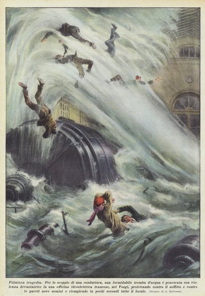 Blitzartige Tragödie von Achille Beltrame