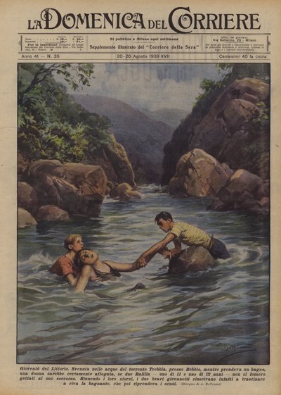 Jugend des Littorio von Achille Beltrame