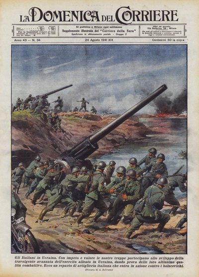 Die Italiener in der Ukraine von Achille Beltrame