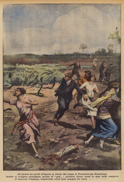 Die Unsicherheiten der Outdoor-Spiele in Afrika von Achille Beltrame