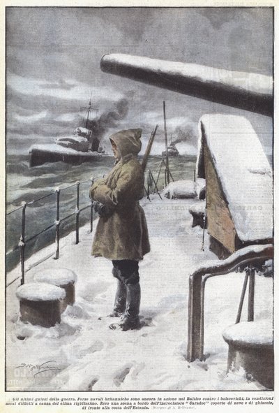 Die letzten Zuckungen des Krieges von Achille Beltrame