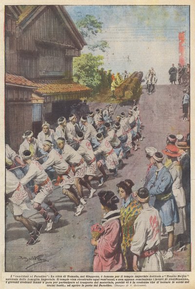 Die Kandidaten für das Paradies von Achille Beltrame
