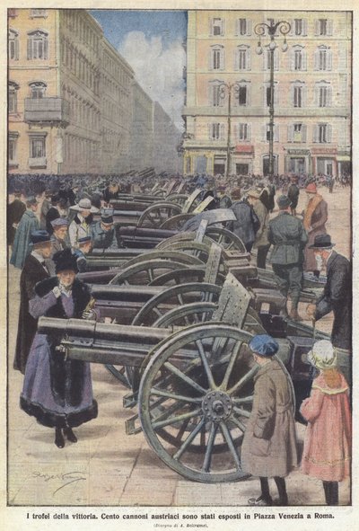 Die Trophäen des Sieges von Achille Beltrame
