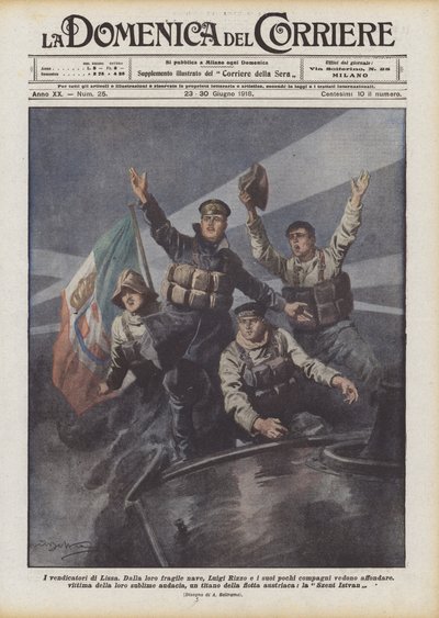 Die Rächer Von Lissa von Achille Beltrame