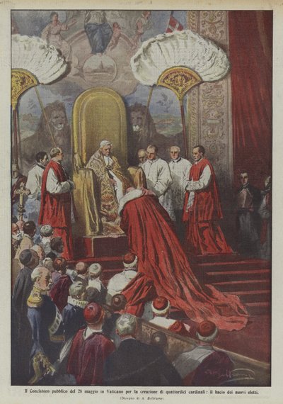 Das öffentliche Konsistorium am 28. Mai im Vatikan zur Ernennung von vierzehn Kardinälen von Achille Beltrame