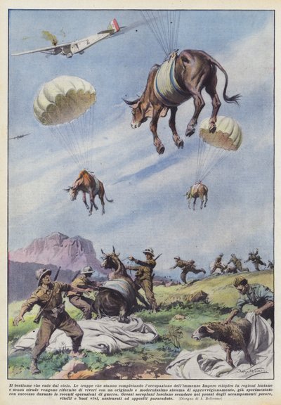 Das Vieh, das vom Himmel fällt von Achille Beltrame