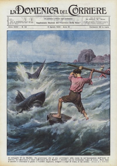 Der Mut eines Balilla von Achille Beltrame