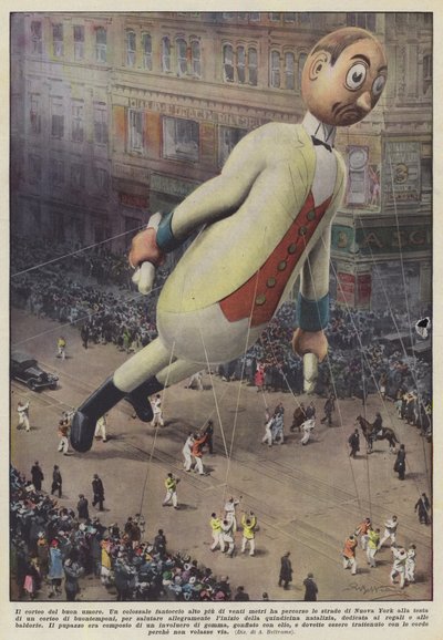 Der Umzug der guten Laune von Achille Beltrame