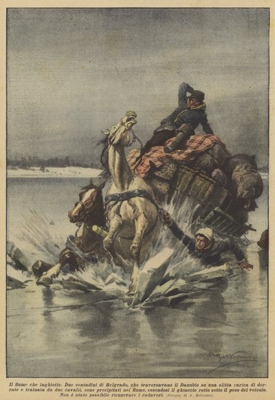 Der verschlingende Fluss von Achille Beltrame