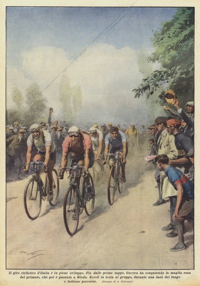 Die Italien-Rundfahrt ist in vollem Gange von Achille Beltrame