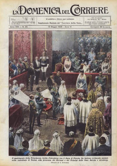 Die Hochzeit der Prinzessin Lydia d